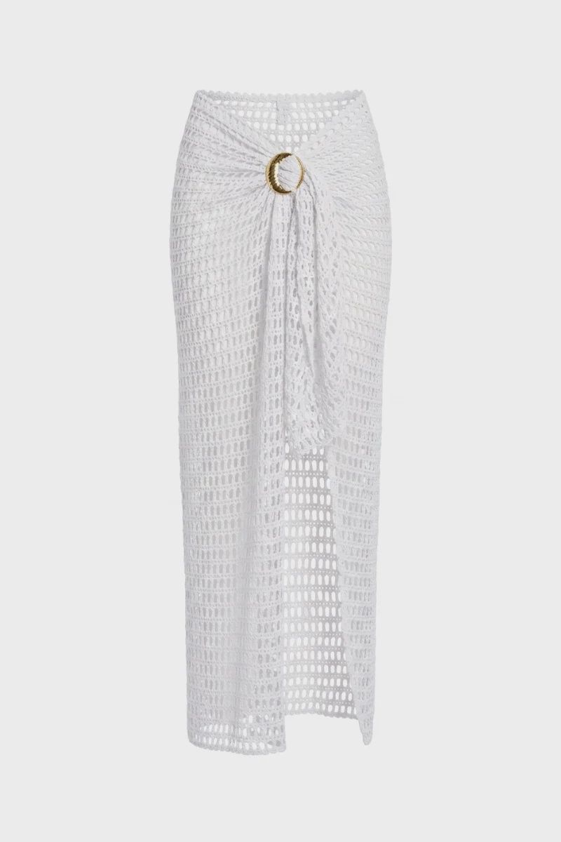 Rede Off White Lace Pareo, Colour: Lace Off White