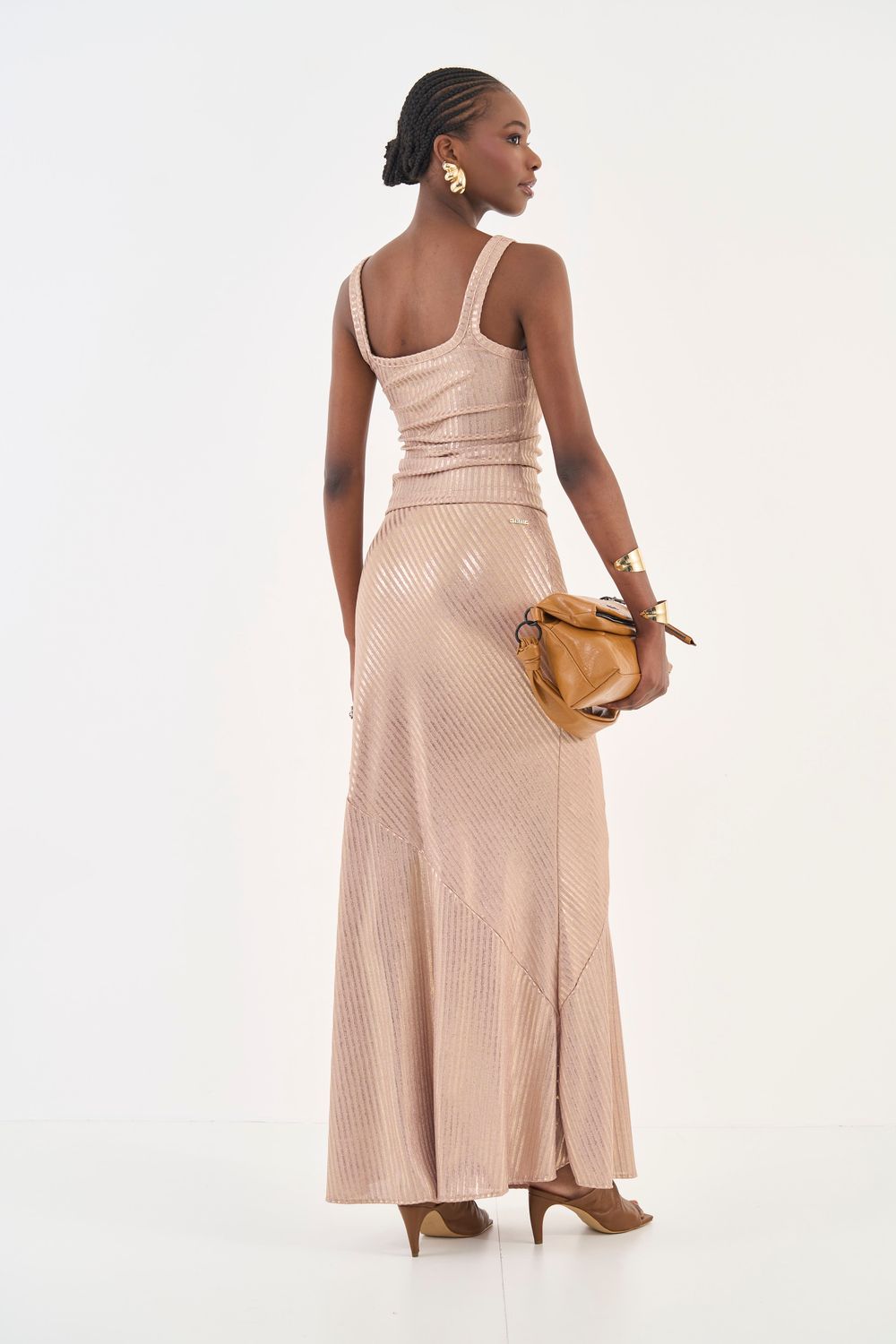 Vivi Metallic Top