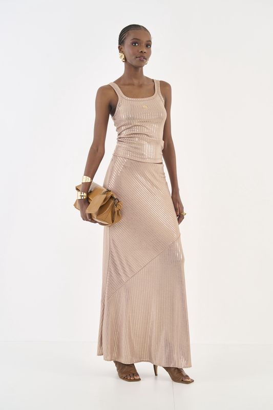 Vivi Metallic Skirt