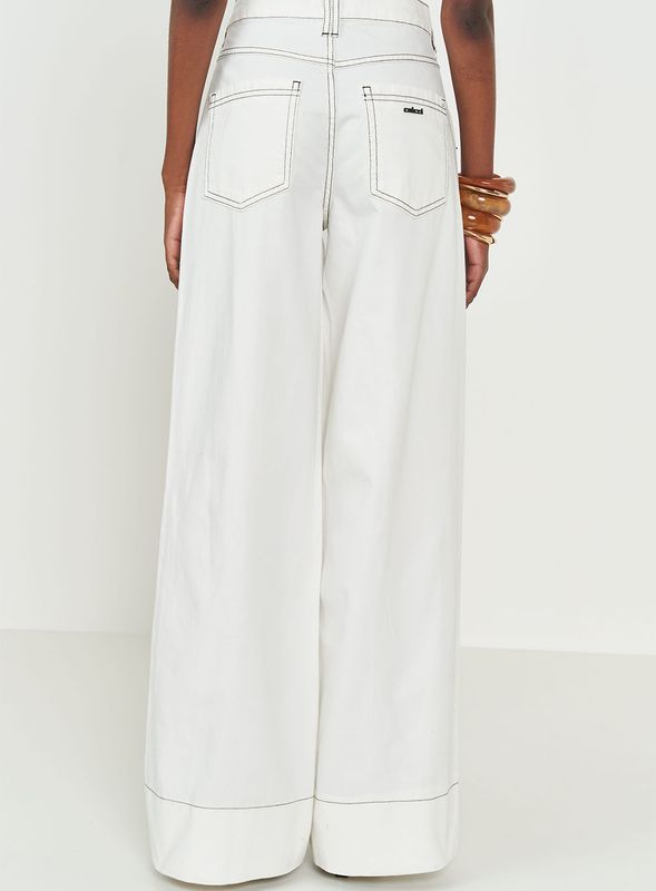 Silvia White Denim Pants