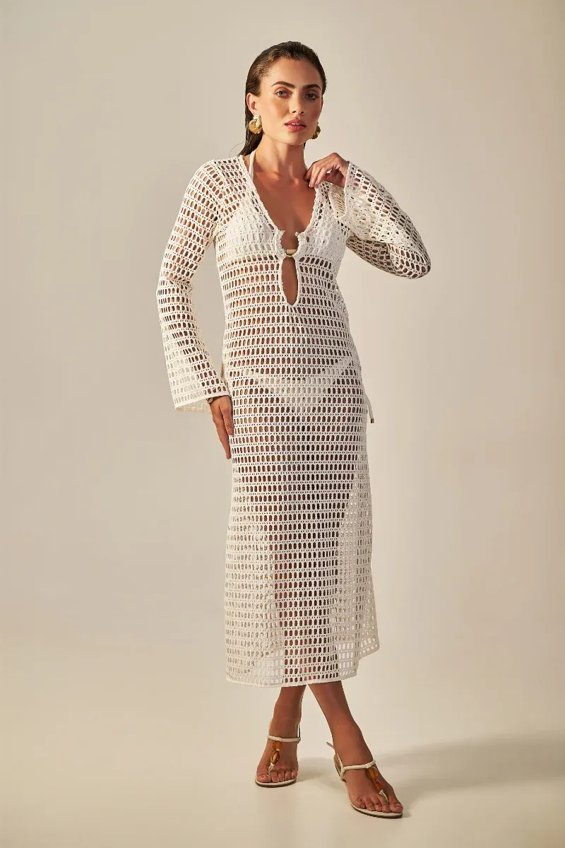 Sixty White Rede Dress, Size: S