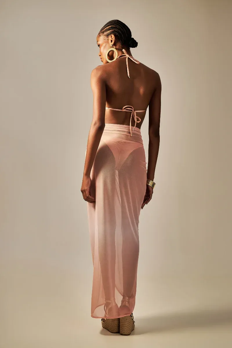BÚZIOS PAREO BLUSH GRADIENT PRINT