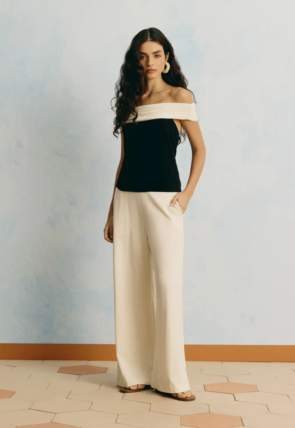Costas Off Shoulder  Top