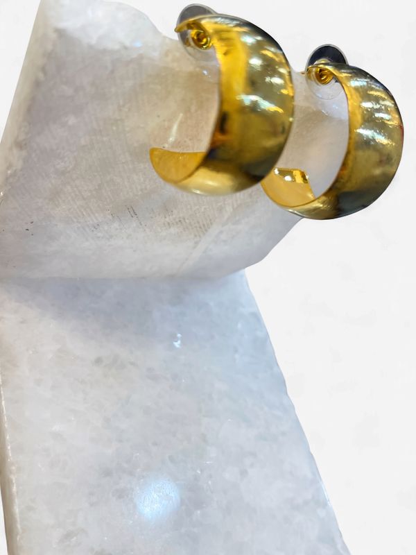 Hammered Hoops