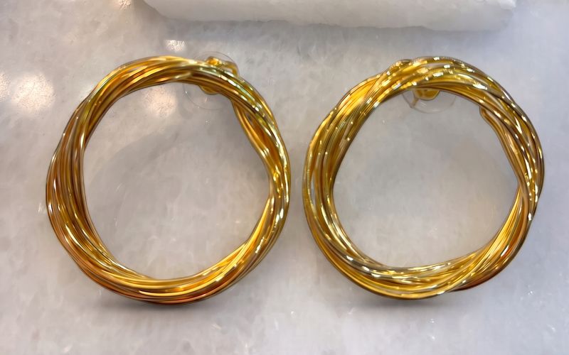 Maxi Wire Hoops