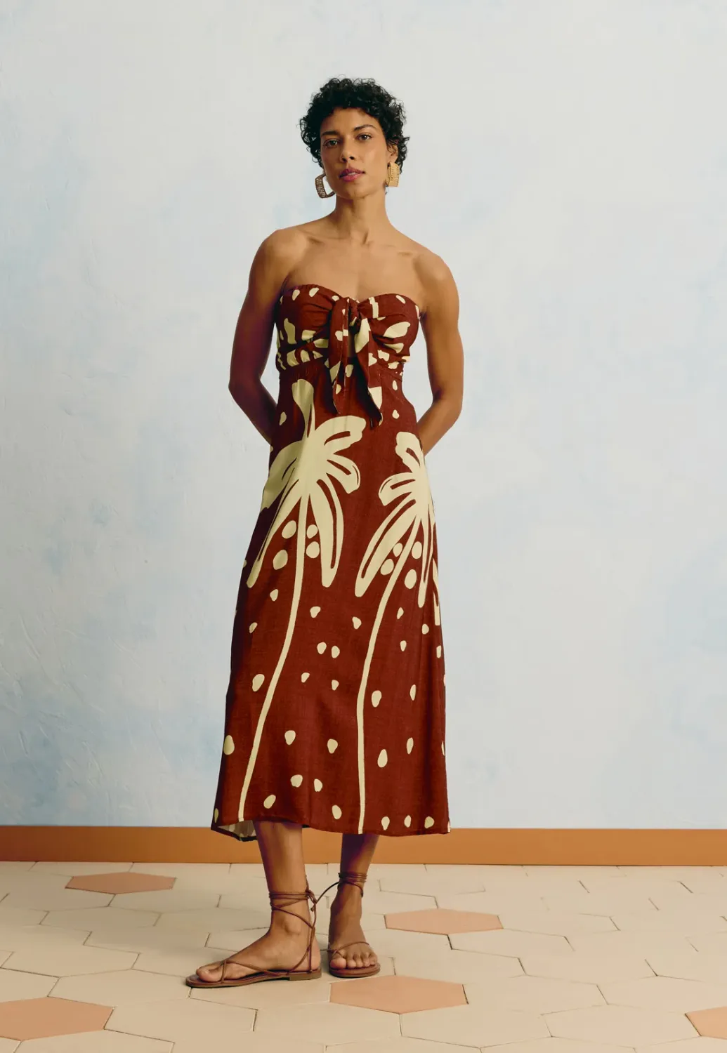 Mirador Strapless Dress, Size: S