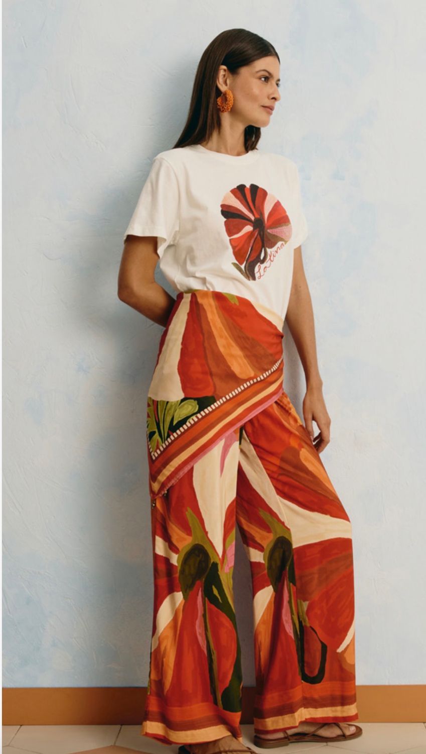 Scarf Latina Tropical