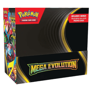POKEMON Display Mega Evolution avec la carte Promo en Francais