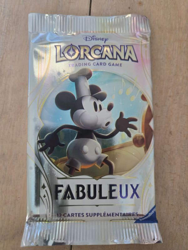Lorcana Fabuleux Le Booster en Francais 