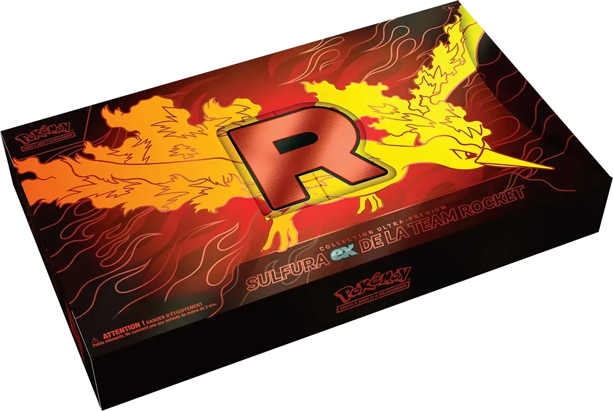 Ultra-Premium Collection de Sulfura ex de la Team Rocket FR