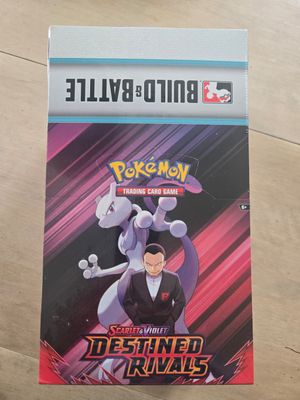 Pokemon Ev10 Destined Rivals Display 10 bundle