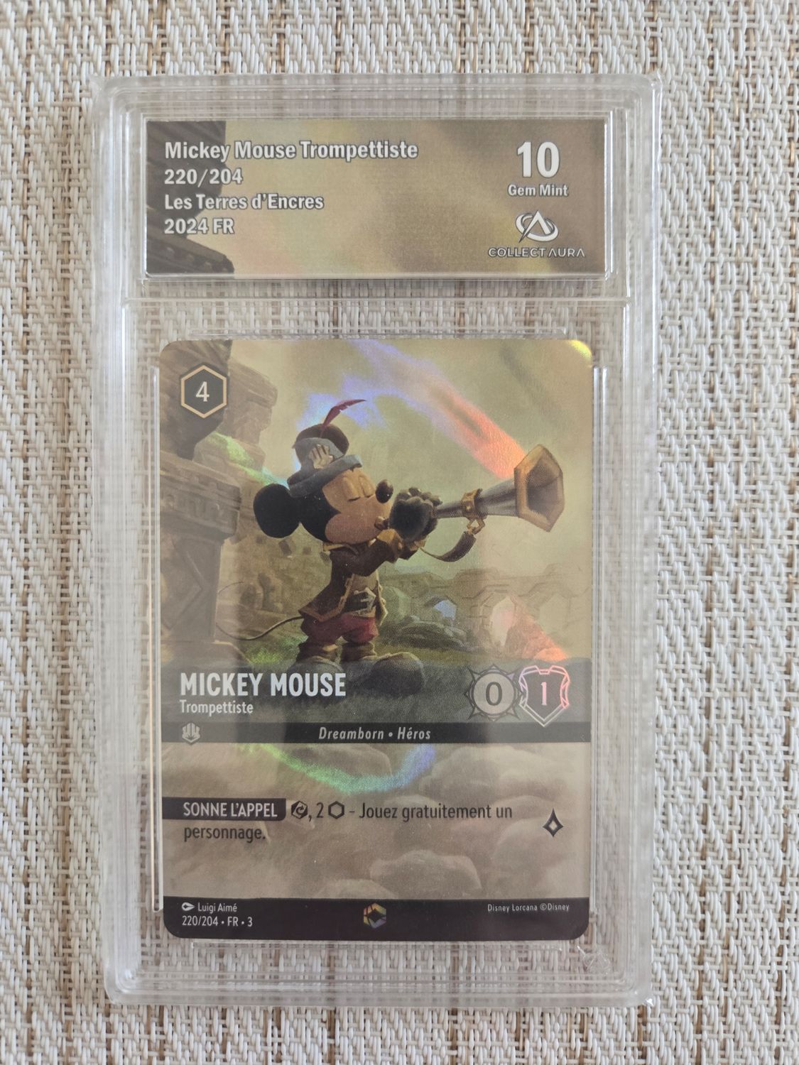 Mickey Mouse - Trompettiste (V.2)