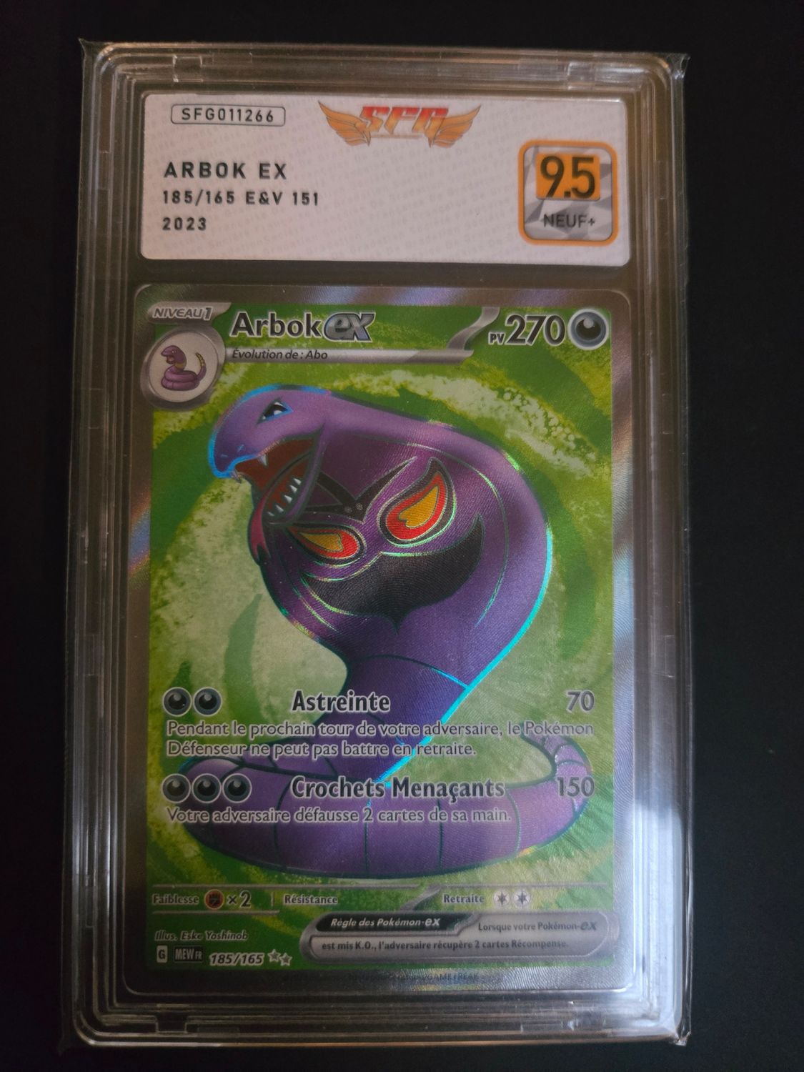 Arbok ex (MEW 185)
