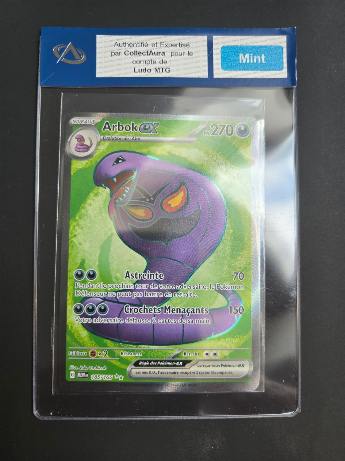 Arbok ex (MEW 185)