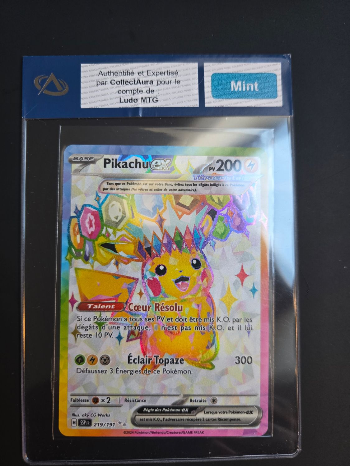 Pikachu ex (SSP 219)