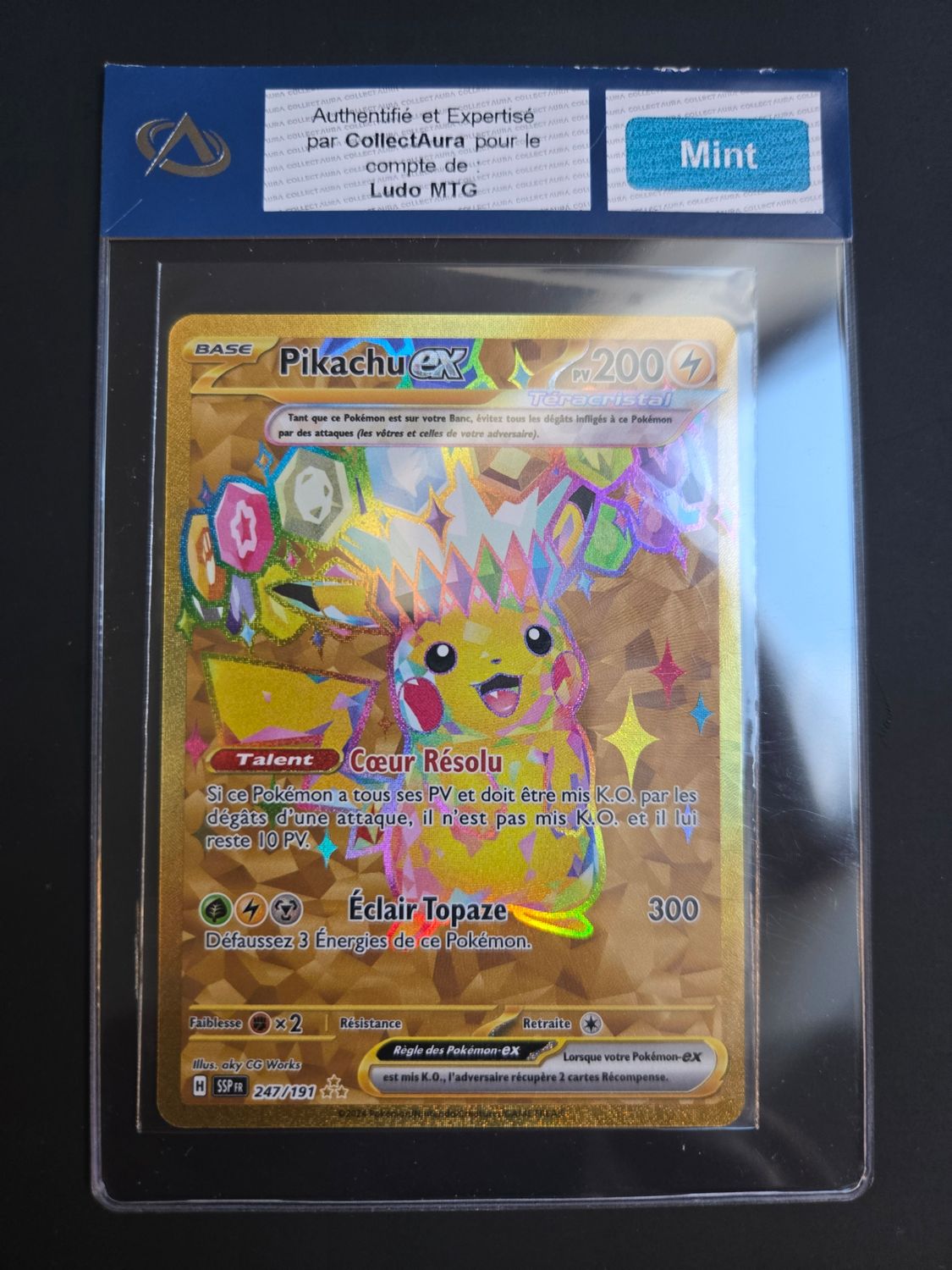 Pikachu ex (SSP 247)