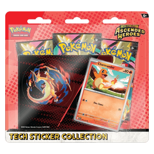 Pokemon ME02.5 Héros Transcendants: Salamèche Tech Sticker Collection Pokemon ME02.5 Héros Transcendants: Salamèche Tech Sticker Collection