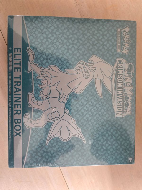 Pokemon Le Coffret Dresseurs Sun Moon Crimson Invasion Anglais