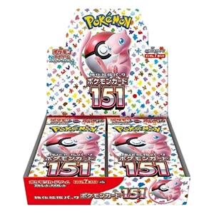 Boite de boosters de Pokémon Card 151