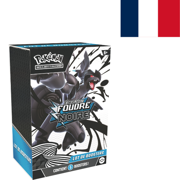 Pokémon EV10.5 JCC Ecarlate & Violet Foudre Noir Lot de boosters