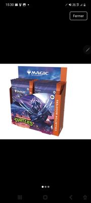 Magic: The Gathering - Display de Boosters Collector Teenage Mutant Ninja Turtles (12 Boosters) - FR Magic: The Gathering - Display de Boosters Collector Teenage Mutant Ninja Turtles (12 Boosters) - FR