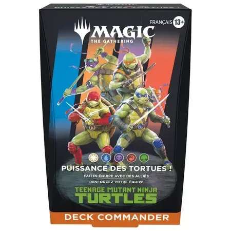 Magic: The Gathering - Deck Commander Teenage Mutant Ninja Turtles : Puissance des Tortues ! - FR