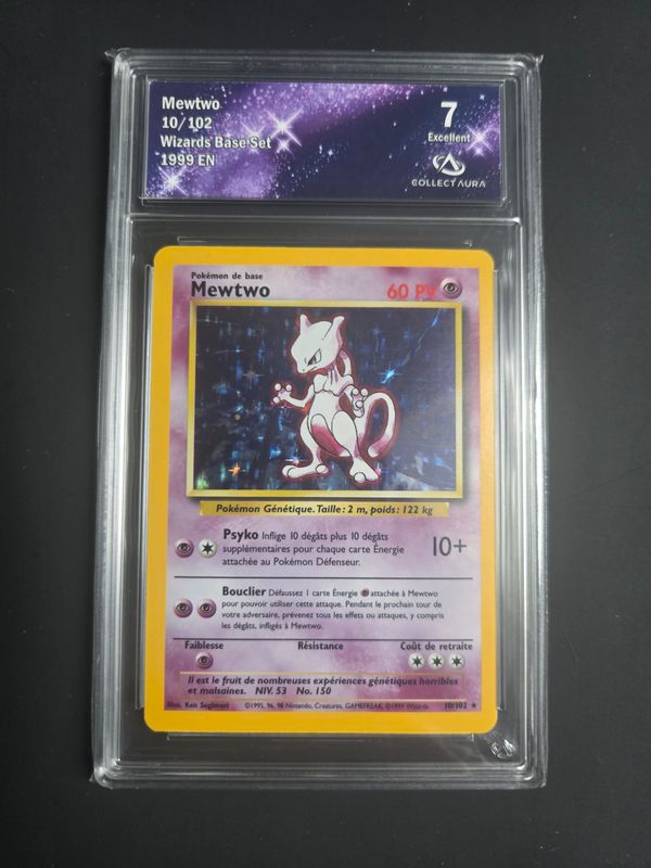 Pokemon Set de Base Mewtwo 10/102