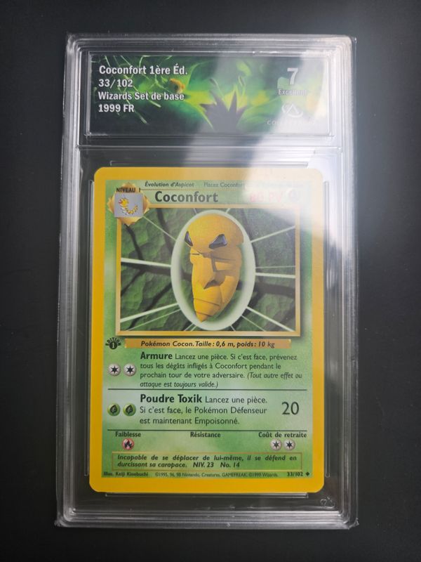 Pokemon Set de Base Coconfort 1ère Edition 33/102