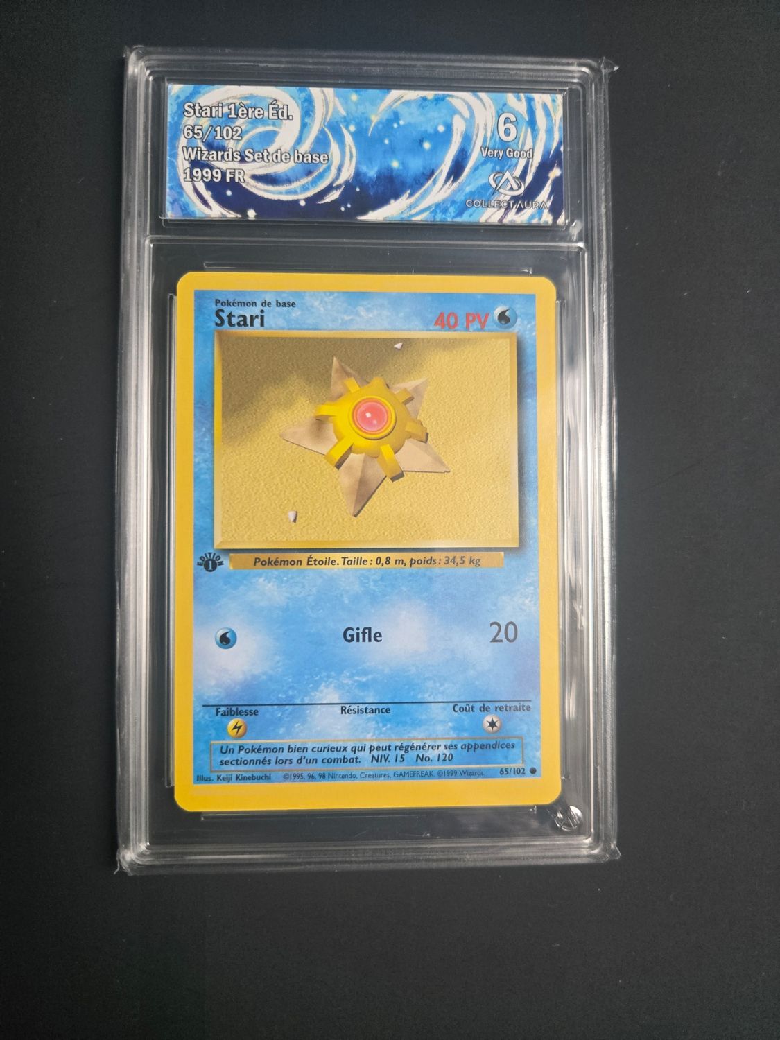 Pokemon Set de Base Stari 1ère Edition 65/102