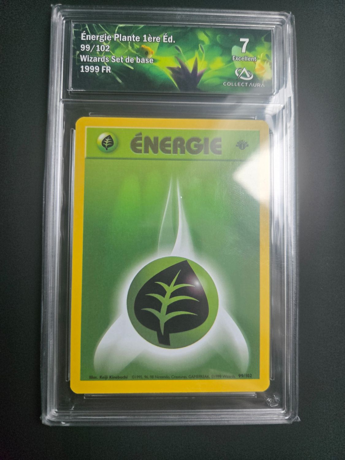 Pokemon Set de Base Énergie Plante 1ère Edition 99/102