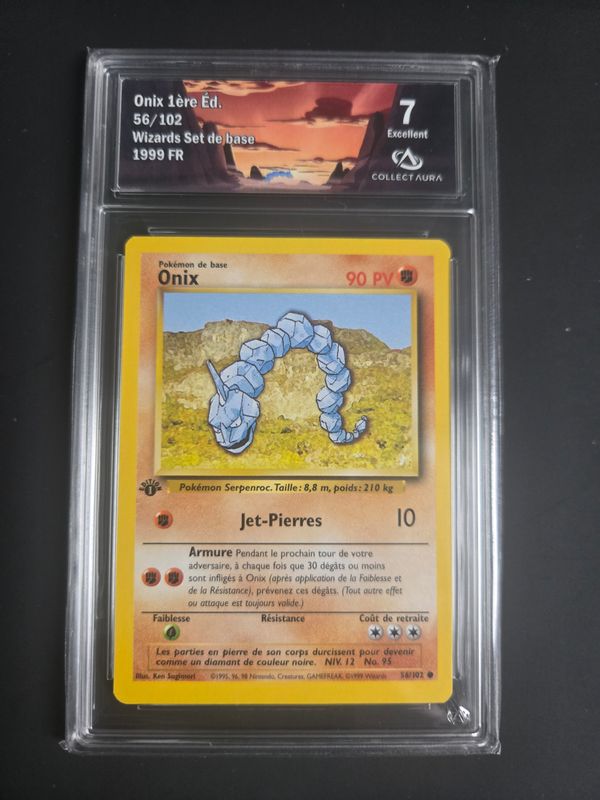 Pokémon Set de base Onix 56/102