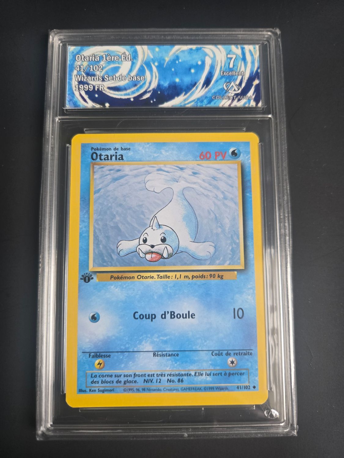 Pokemon Set de Base Otaria 1ère Edition 41/102