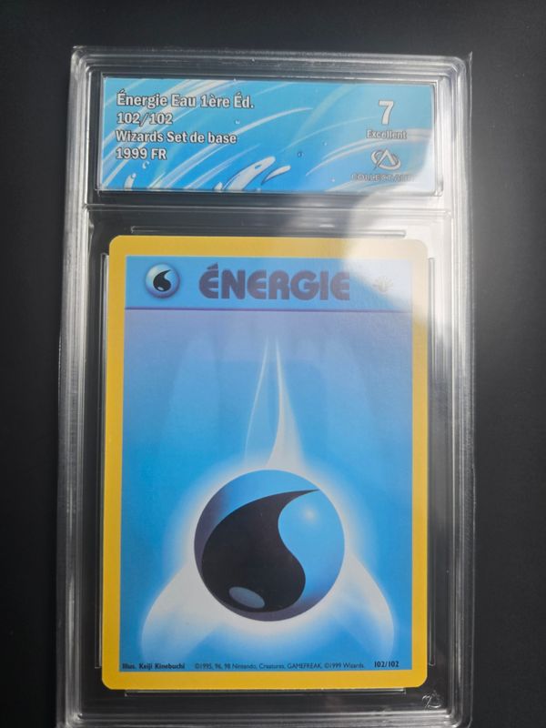 Pokemon Set de Base Énergie Eau 1ere Edition 102/192