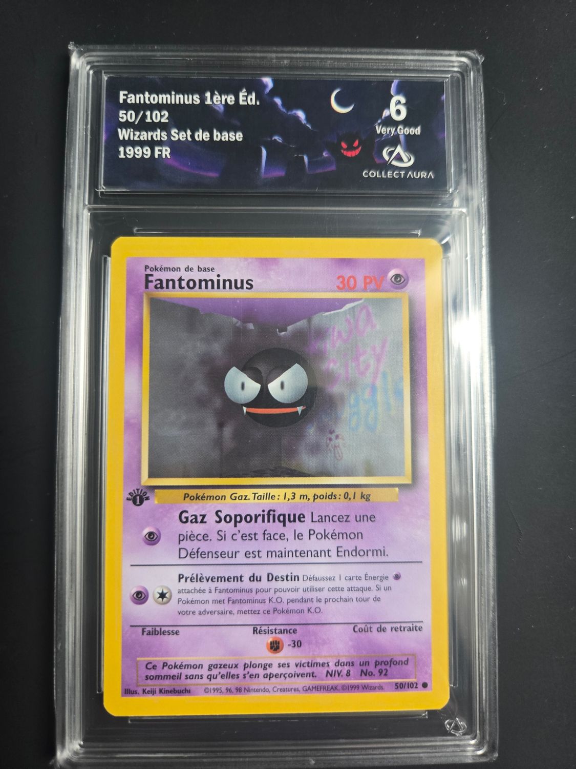 Pokemon Set de Base Fantominus 1ère Edition 50/102
