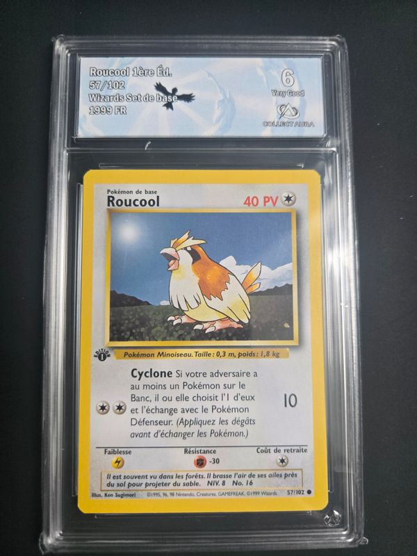 Pokemon Set de Base Roucool 1ère Edition 57/102