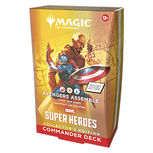 Commander: Magic: The Gathering | Marvel Super Heroes: "Avengers Assemble" Commander Deck: Collector's Edition