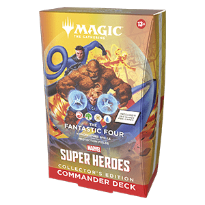 Commander: Magic: The Gathering | Marvel Super Heroes: "The Fantastic Four" Commander Deck: Collector's Edition