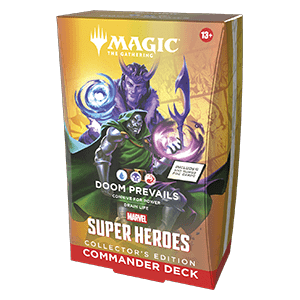 Commander: Magic: The Gathering | Marvel Super Heroes: "Doom Prevails" Commander Deck: Collector's Edition