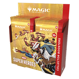 Boite de boosters collector de Magic: The Gathering | Marvel Super Heroes