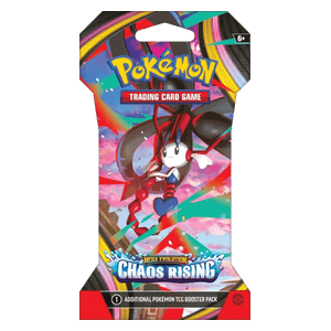 POKEMON Sleeved Booster de Chaos Ascendant