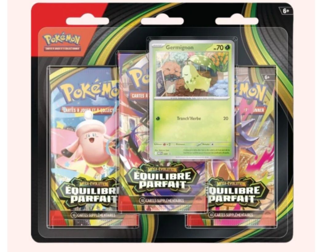 Pokemon Tripack Pokémon - Équilibre Parfait - ME03 - Français
