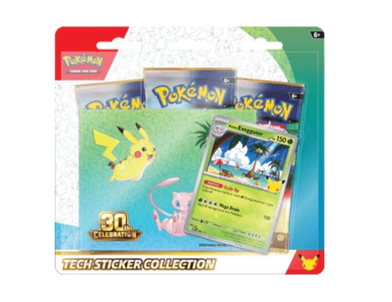 30ᵉ Anniversaire: Noadkoko d'Alola Tech Sticker Collection