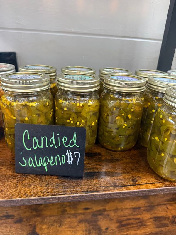 Candied Jalapenos