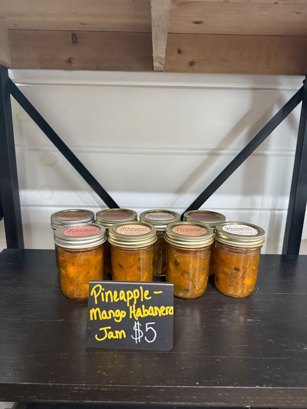 Pineapple, Mango and Habanero Jam