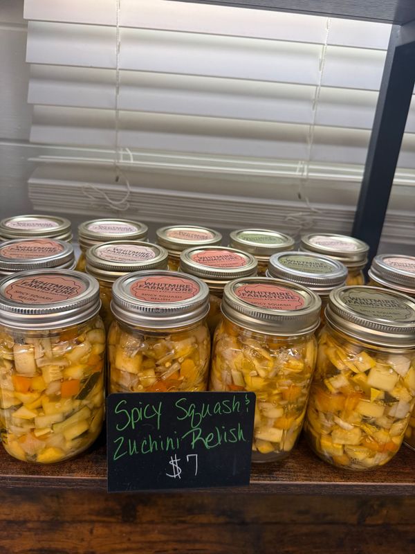 Spicy Squash and Zucchini Relish