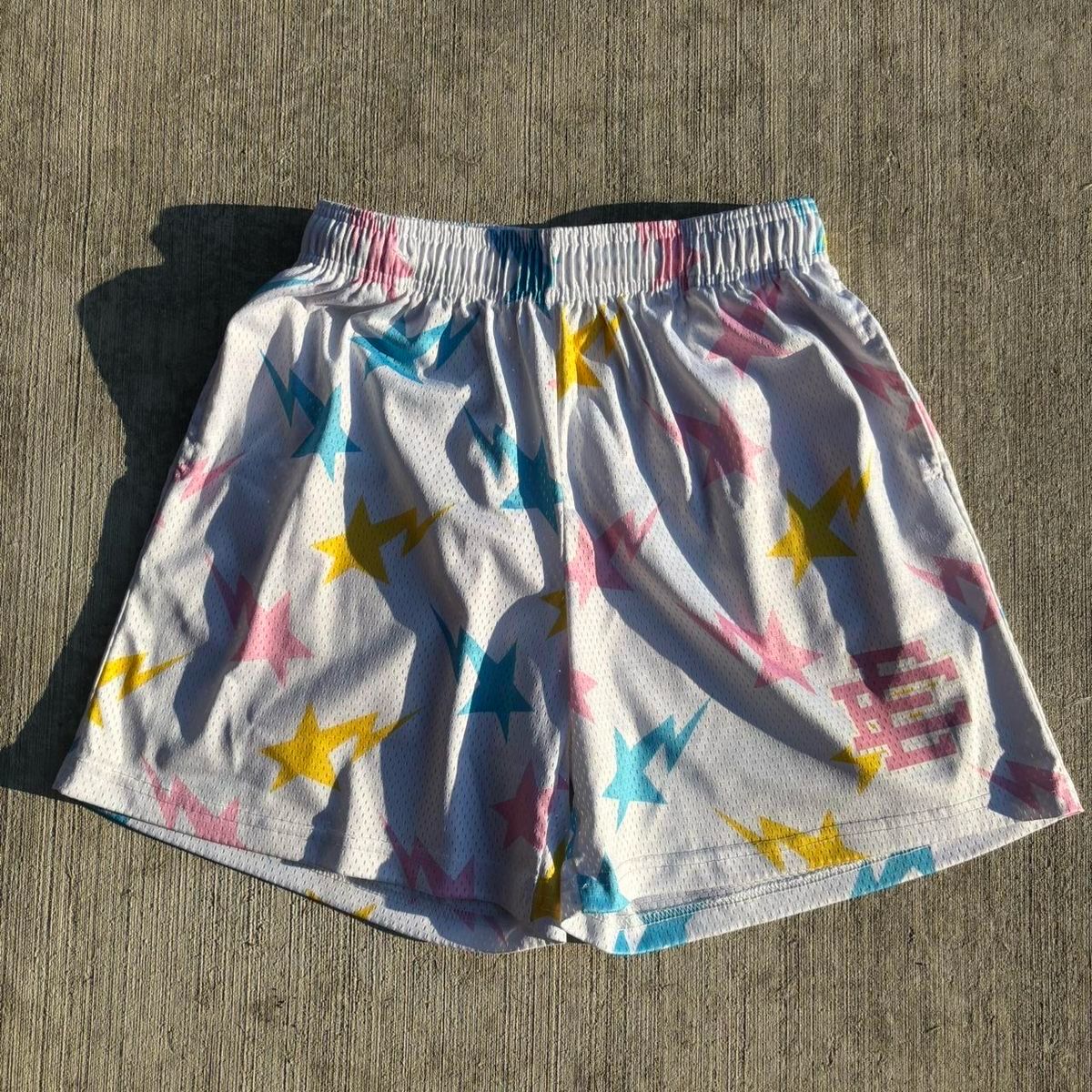 BAPE X EE SHORTS