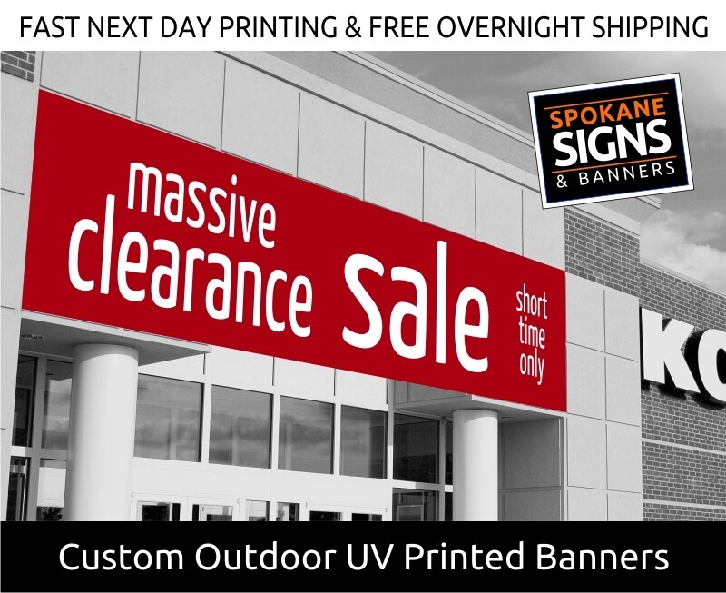 Store Spokane Signs & Banners