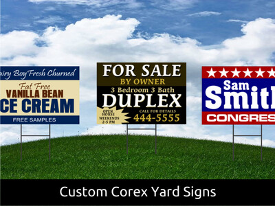 Custom Yard Signs