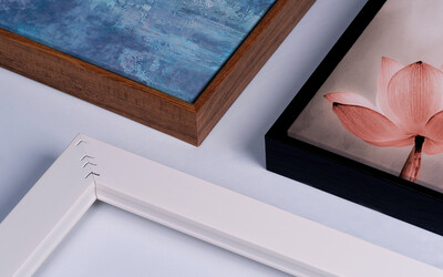 Canvas Print with Wooden Frame