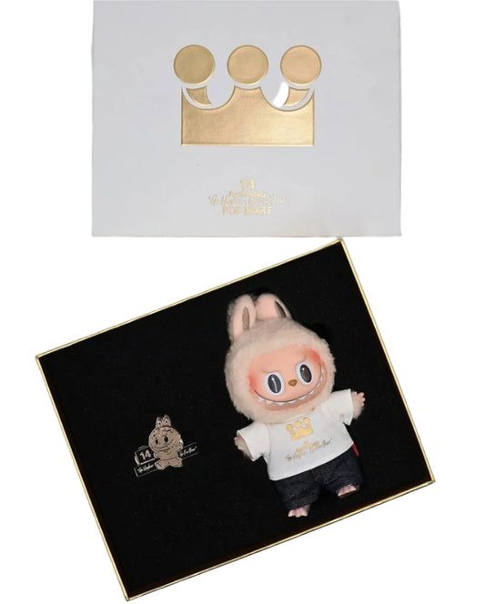 Pop Mart Labubu The Monsters 14th Anniversary Limited Edition - Vinyl Face Figure Gift Box